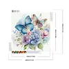 Diamond Painting-DIY Crystal Rhinestone Flower Butterfly(40x40cm)