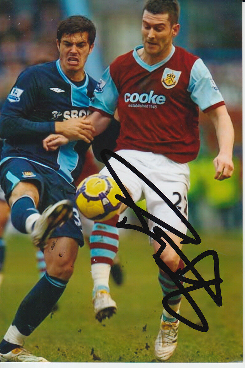 BURNLEY HAND SIGNED DAVID NUGENT 6X4 Photo Poster painting 1.