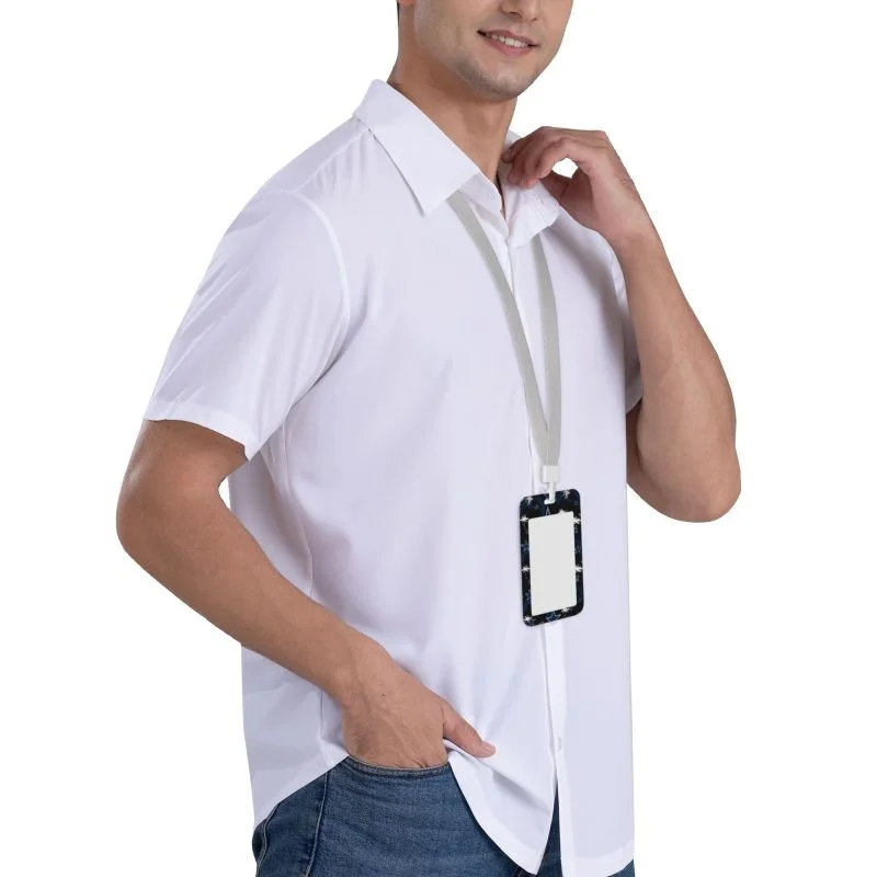 Dallas Cowboys Fan ID Card Badge Holder Work Card Protective Cover -vertical