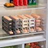 Food Grade Slide Egg Storage Box Refrigerator Side Door Storage Box