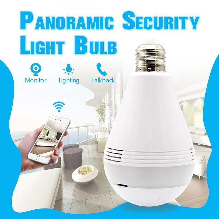 Panoramic Security Light Bulb