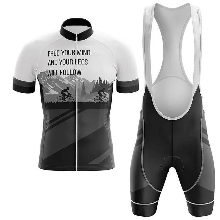 Free Your Mind Men's Short Sleeve Cycling Kit
