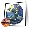 Diamond Painting -DIY Full Square Drill Moon Eevee(40x40cm)
