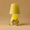 LED Bedside Lamp with Touch Control Creative Thinker Lamp Dimmable Night Light
