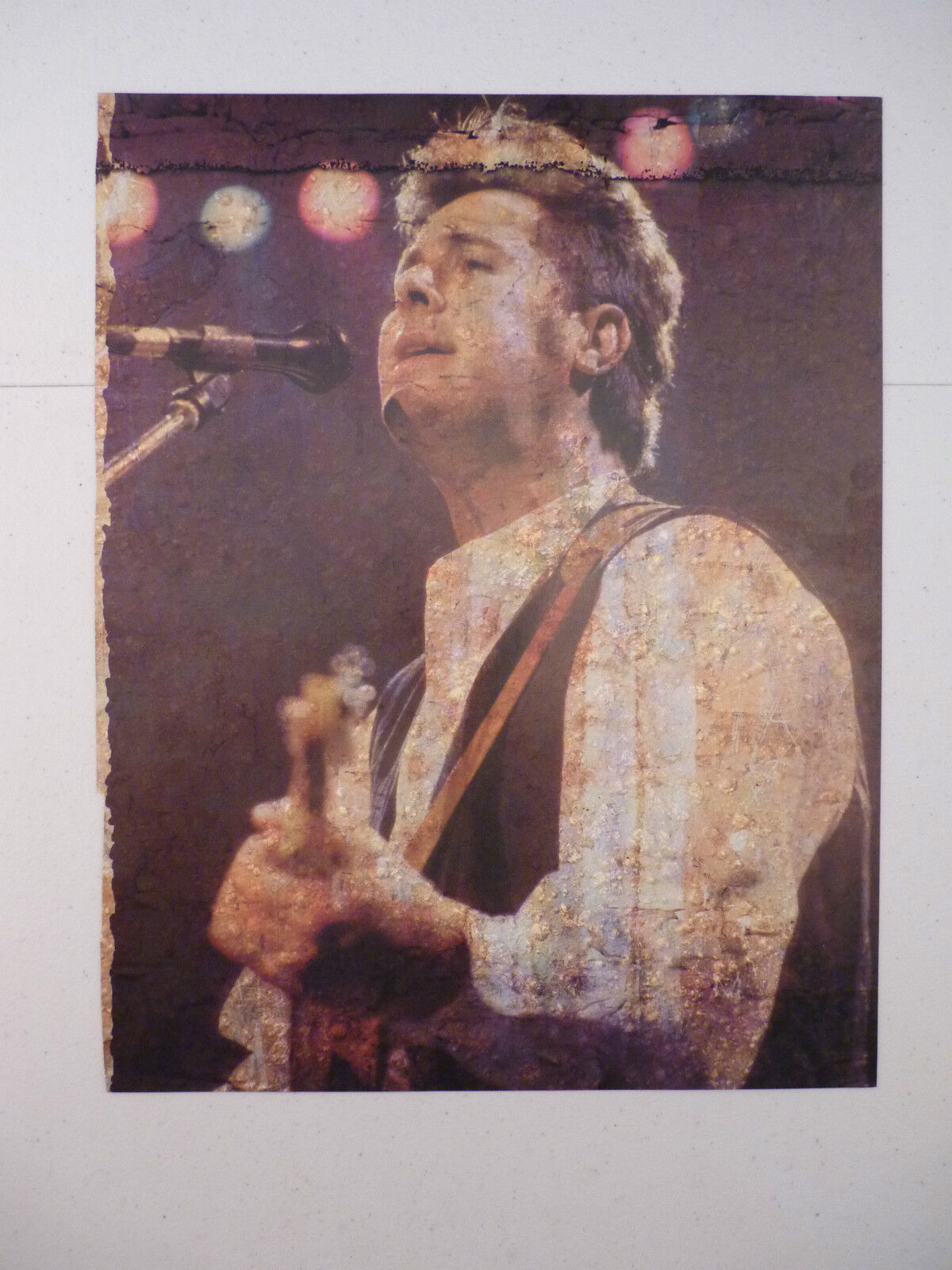 Vince Gill Guitarist 12x9 Coffee Table Book Photo Poster painting Page Country Music