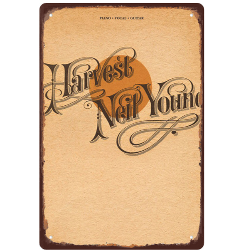 【Multi Style】Neil Young - Vintage Tin Signs