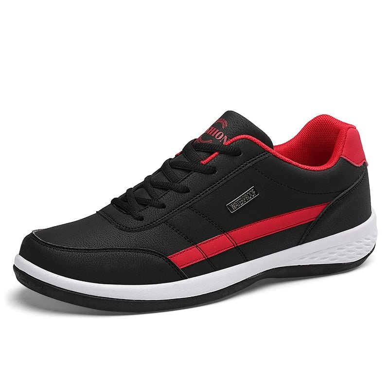 PU Leather Running Men Sports Shoes