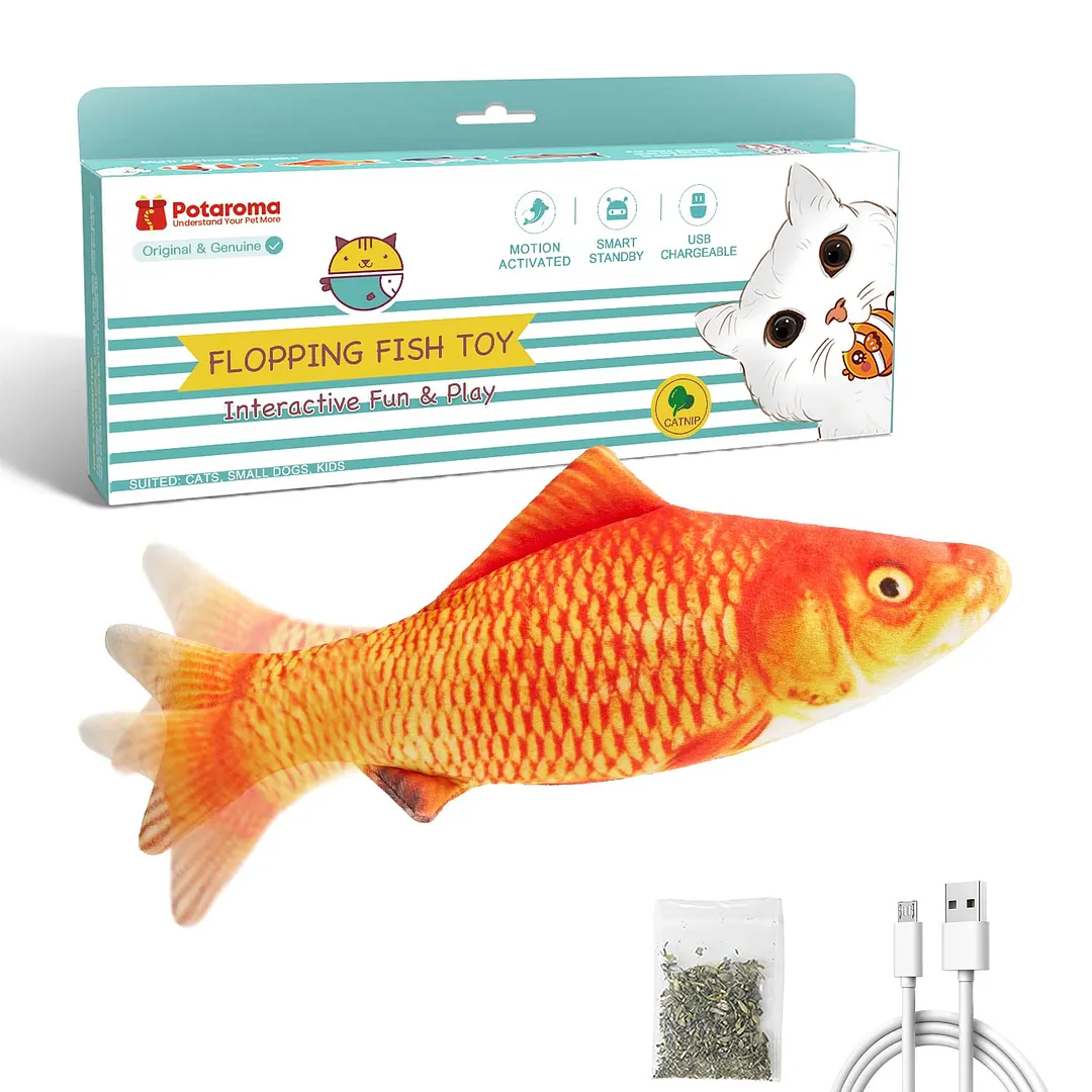 Cat Toys Flopping Fish