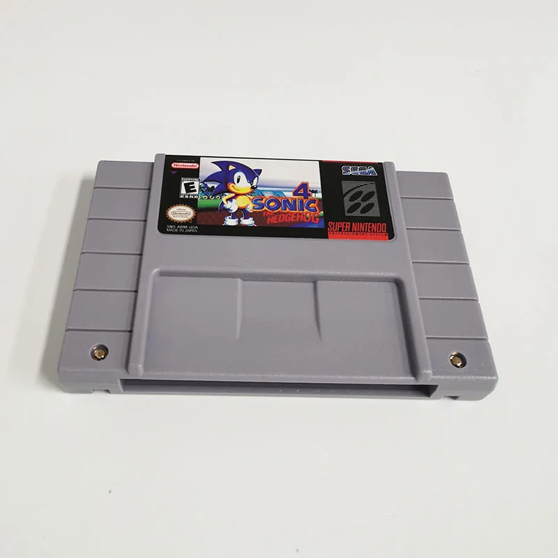 Sonic the Hedgehog SNES For Super Nintendo Entertainment System - 16 Bit US Version Game Cartridge