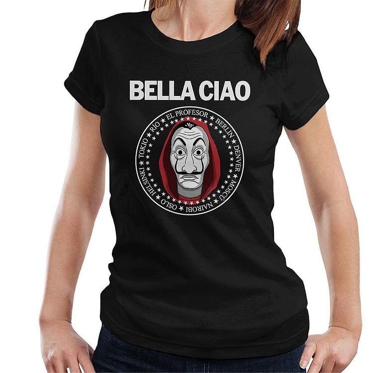 Casa De Papel Money Heist Bella Ciao Women's T-Shirt