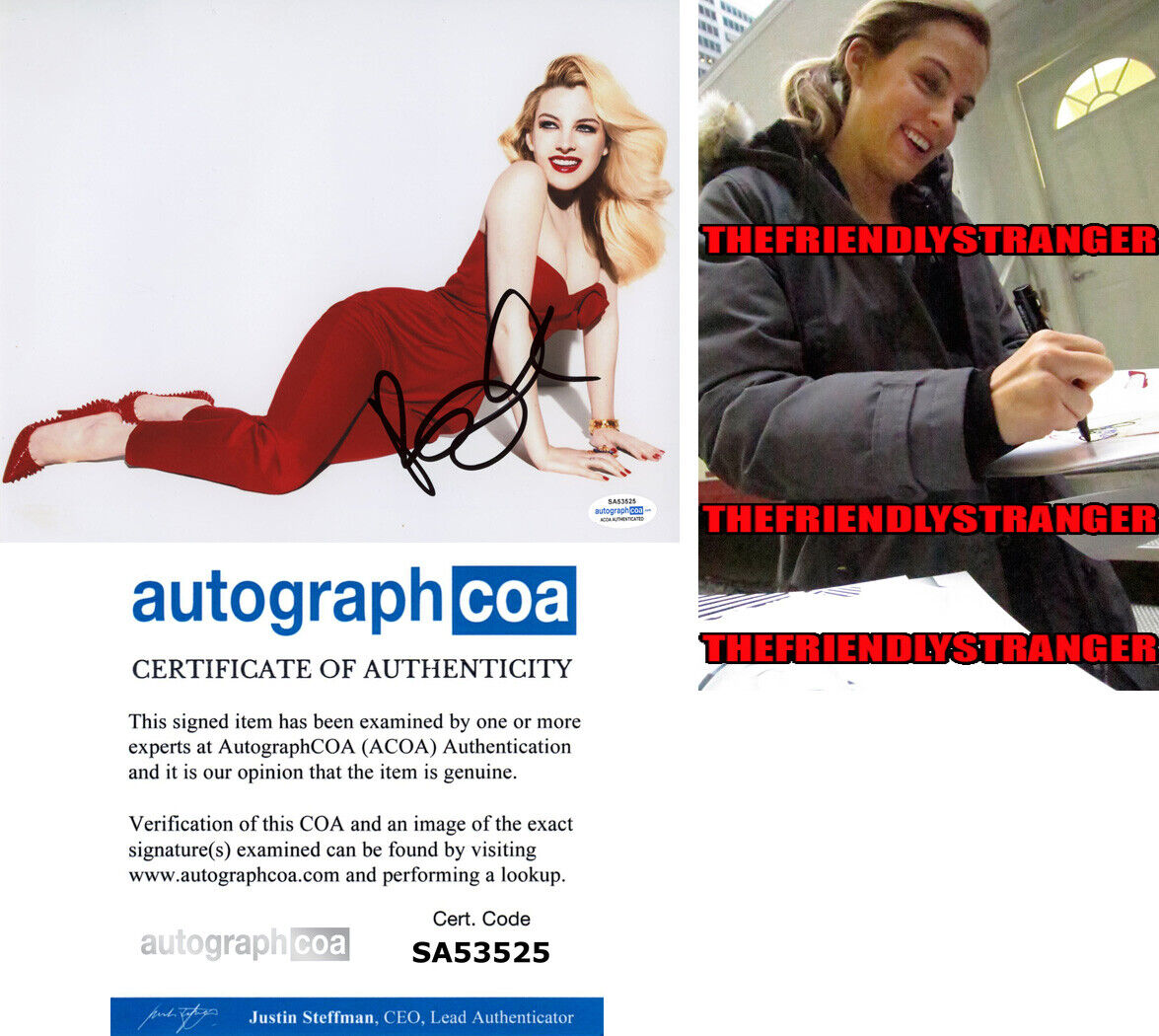 RILEY KEOUGH signed Autographed 8X10 Photo Poster painting K - PROOF - SEXY Hot ACOA COA