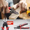 5 in 1 Multifunction Electrician Plier Wire Stripping Cutting Needle Nosed Plier