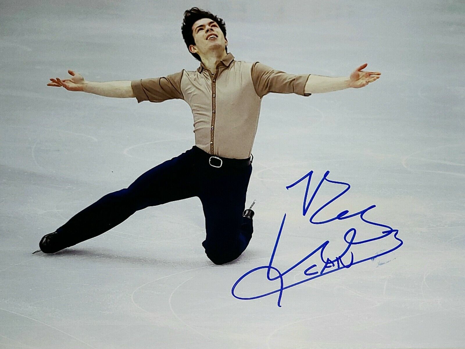 Keegan Messing Hand Signed Autograph 8x10 Photo Poster painting In Person Proof Figure Skater