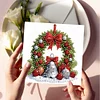 (US Only)6PCS DIY Diamond Art Greeting Cards Christmas Congratulations Cards & Gifts