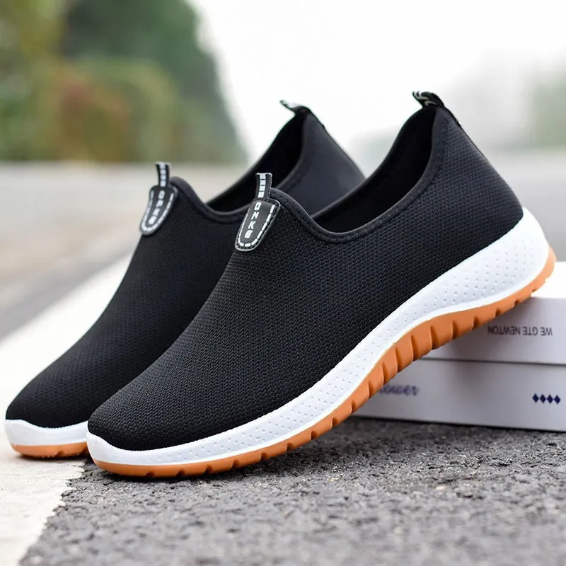 Autumn Men's Sneakers Slip On Men Casual Shoes Lightweight Comfortable Breathable Couple Walking Shoes Man Shoes Tenis Masculino