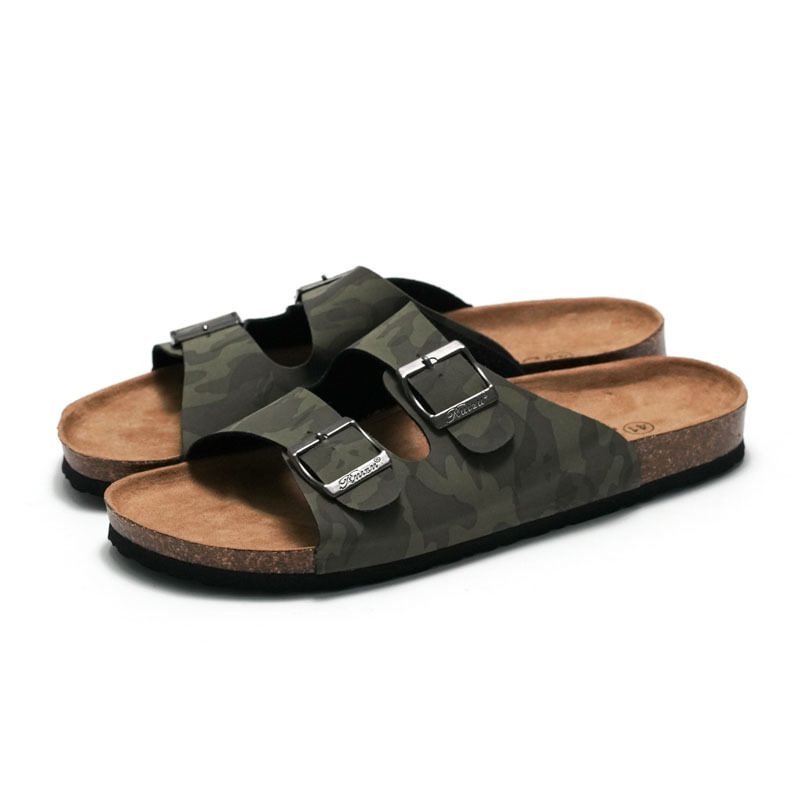 Ladies Cork Beach slippers 002