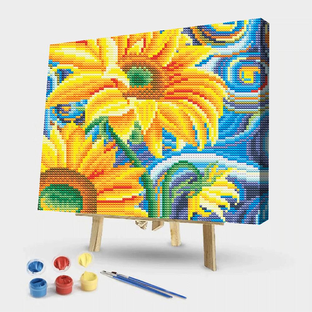 Sunflower - Painting By Numbers - 50*40CM gbfke