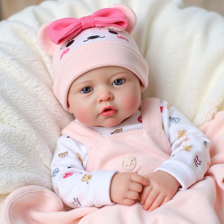 [Pre-Order]Babeside Quiet Reborn Baby Suri 17" Little Infant Girl Best Gift for Kids