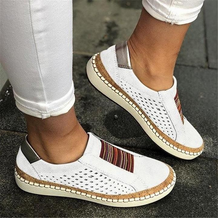 Women's Slip-On Hollow Casual Arch-Support Orthopedic Walking Shoes