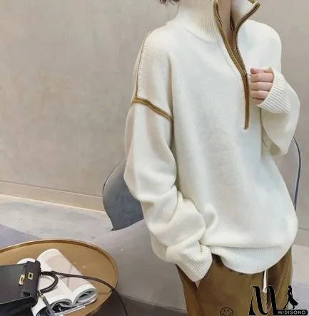 MidiSono - Classic and Elegant winter Pullover