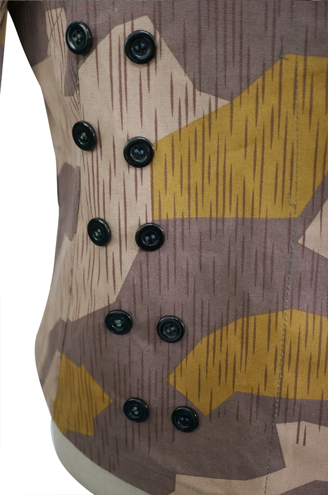   Wehrmacht German Splinter 41 Brown Variation Camo Panzer Wrap Jacket Type I German-Uniform