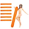 Inflatable Buoyancy Stick with Handle Pool Float Stick for Pool (Orange20x150cm)