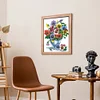 Flower- 9CT Partial Beaded Cross Stitch Kit(38x52cm)