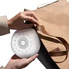 Handheld Music Sleep Instrument 4 Sleeps Timer Portable Sound Machine for Sleep Baby 8-Color Night Light with 27 Sounds for Office Privacy Travel