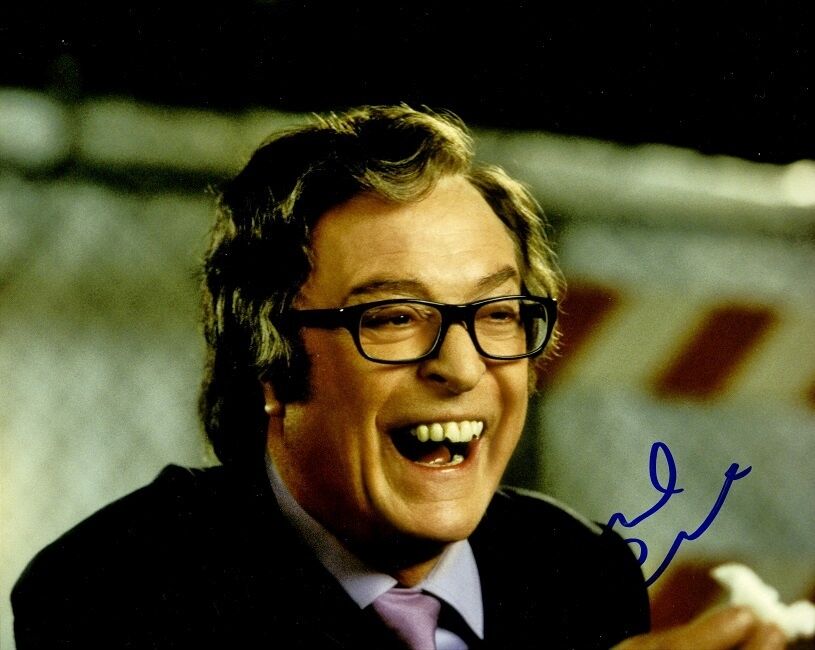 MICHAEL CAINE Signed Photo Poster painting - Austin Power