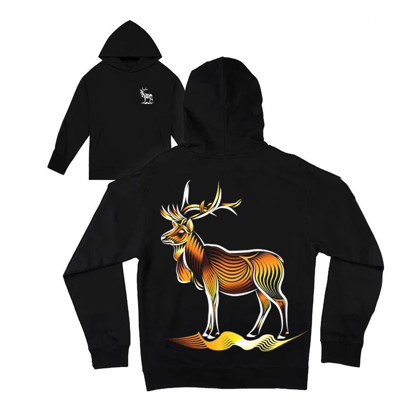 Arctic Reindeer Hoodie