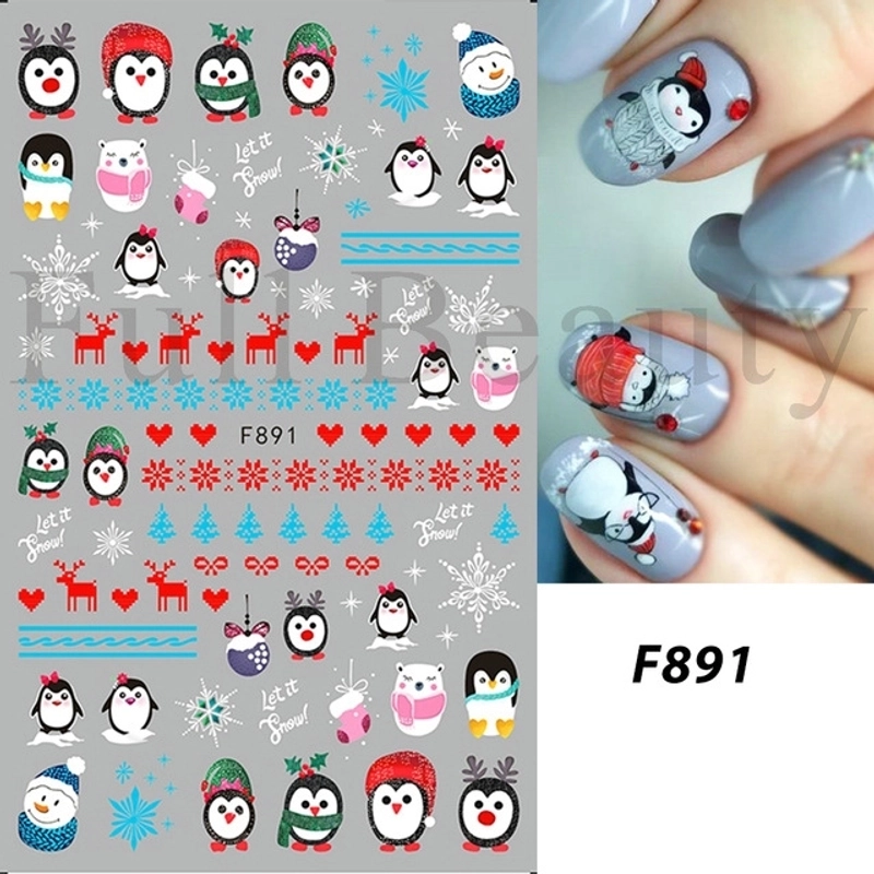 Cute Cartoon Pvc Nail Patches 1 Set