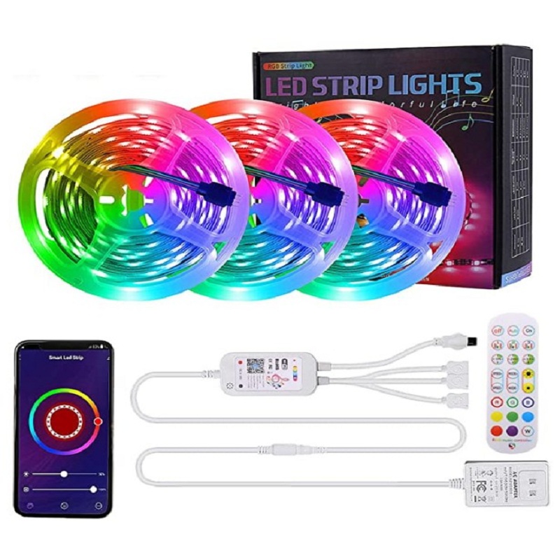 

15m WiFi Smart Strip 18 LED RGB US Light, 501 Original