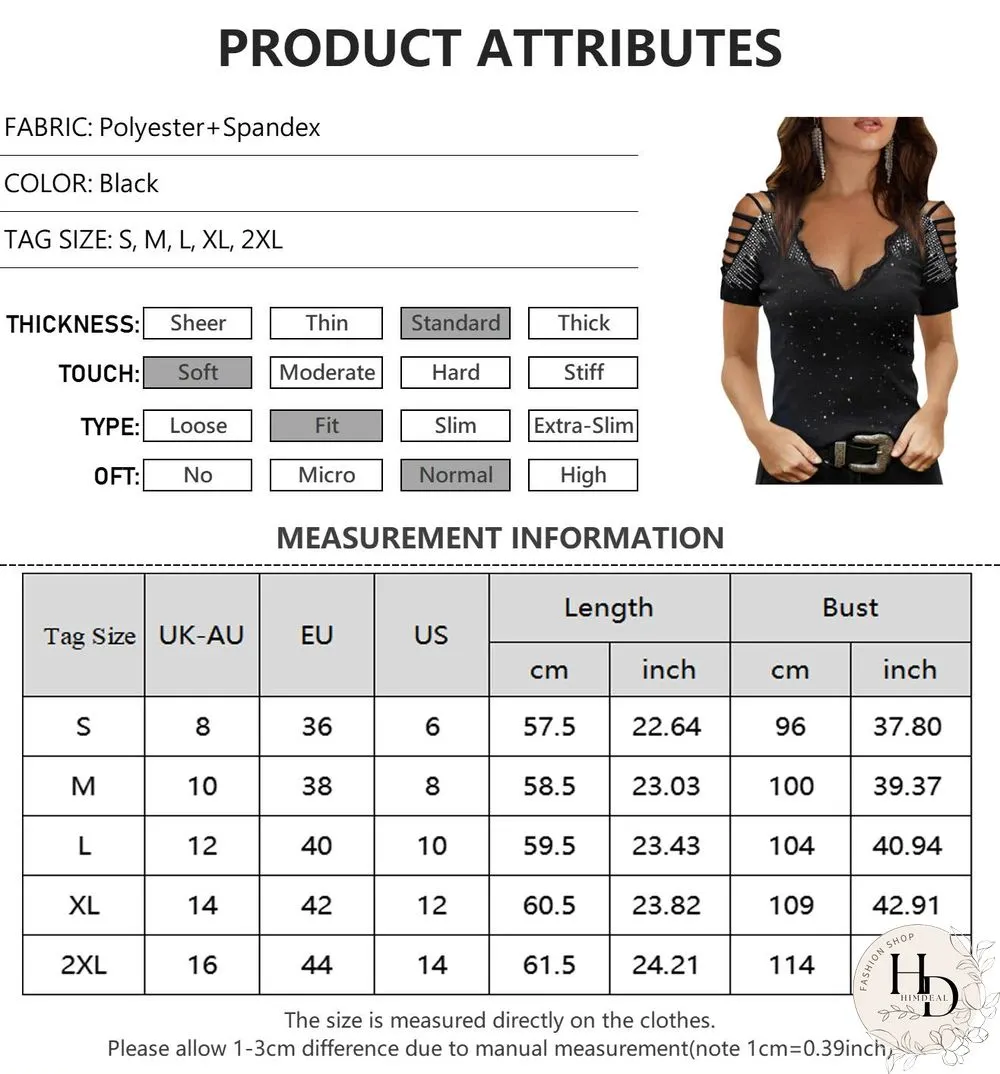 Womens Lace Patchwork Short-Sleeved Tops Summer Sexy Stitching Stylish Solid Color Slim