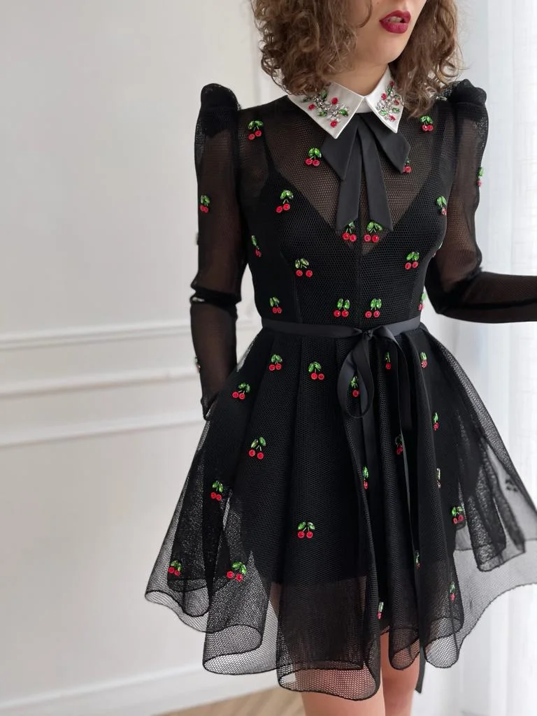Cherry Aria Mini Dress