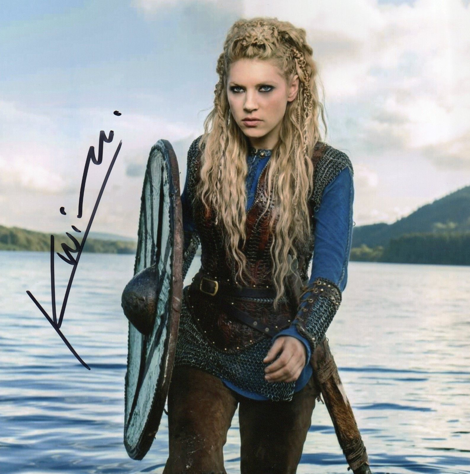 KATHERYN WINNICK - VIKINGS AUTOGRAPHED SIGNED A4 PP POSTER Photo Poster painting PRINT 2