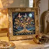 Moonlit Golden Butterfly Special Shaped 5D DIY Partial Drill Diamonds Dots Gem Art Kits 11.81 X11.81inch Diamond Dots Paintings Diamonds Paintings Gem Art for Adults Beginners Home Decor