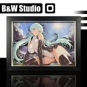 B&W Studio - Project Sekai Hatsune Miku Racing 3D Decorative Painting Scene KKRD-015/KKRDSlim-015-