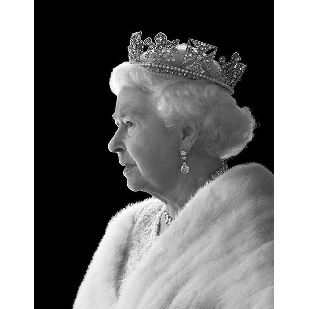 

The Queen of England - Round Drill Diamond Painting - 40*50CM, 501 Original