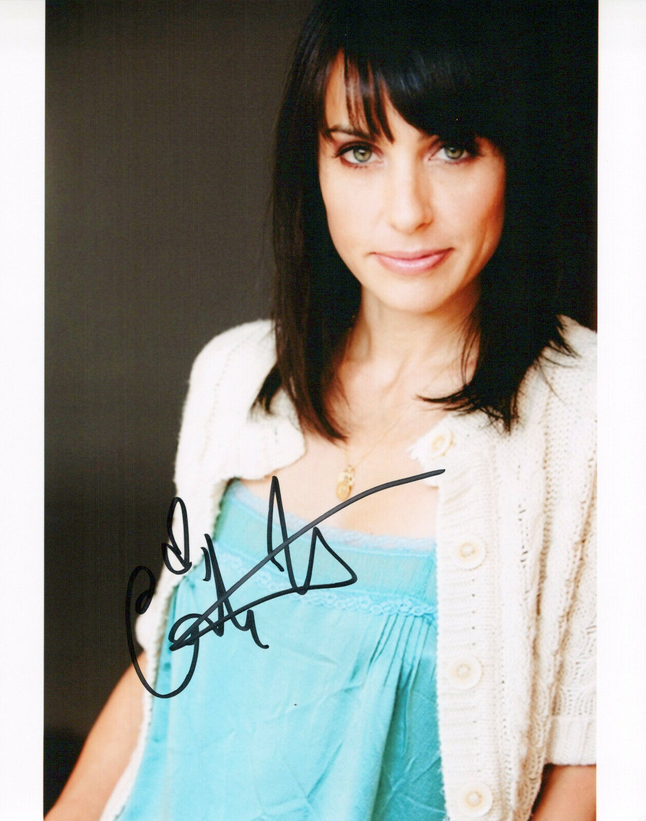 Constance Zimmer glamour shot autographed Photo Poster painting signed 8x10 #5