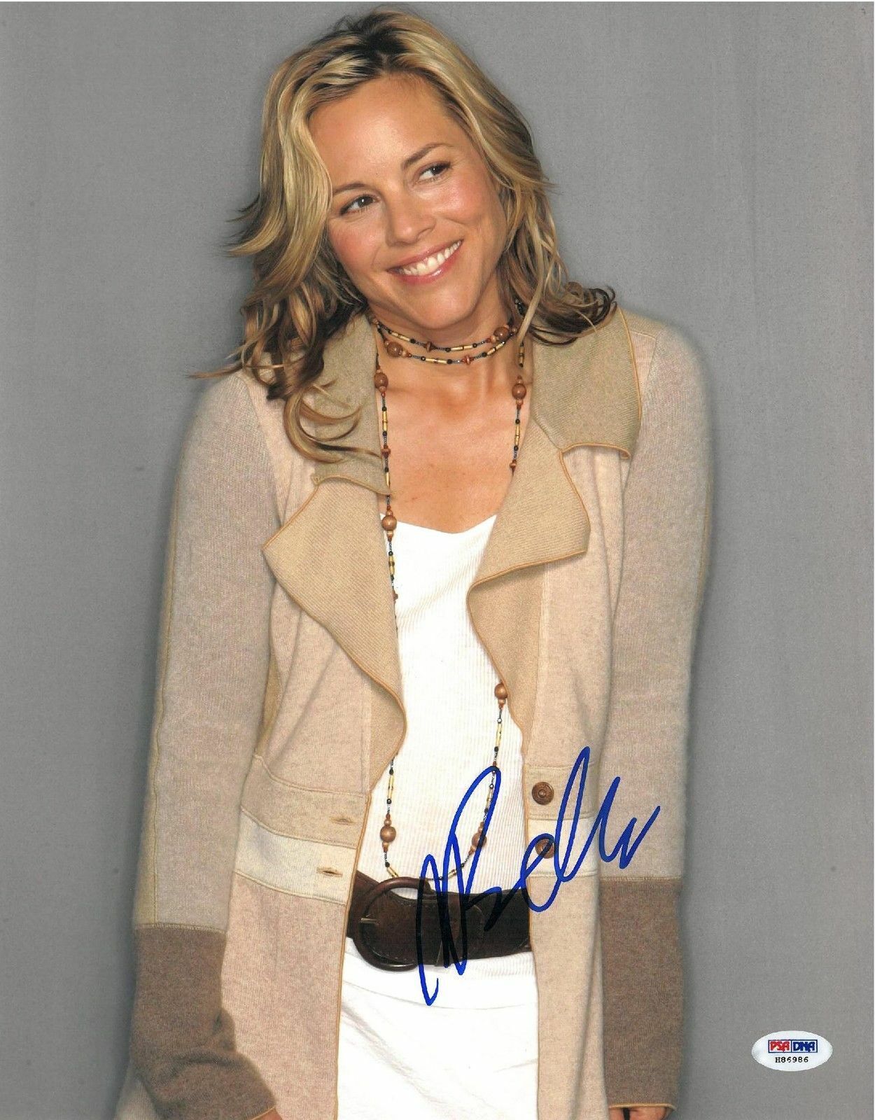 Maria Bello Signed Authentic Autographed 11x14 Photo Poster painting (PSA/DNA) #H86986