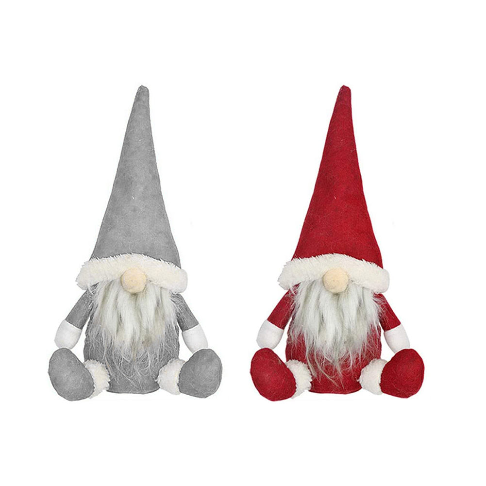

Christmas Forest Old Man Pendant Faceless Doll Ornaments Decoration Toys, Red, 501 Original