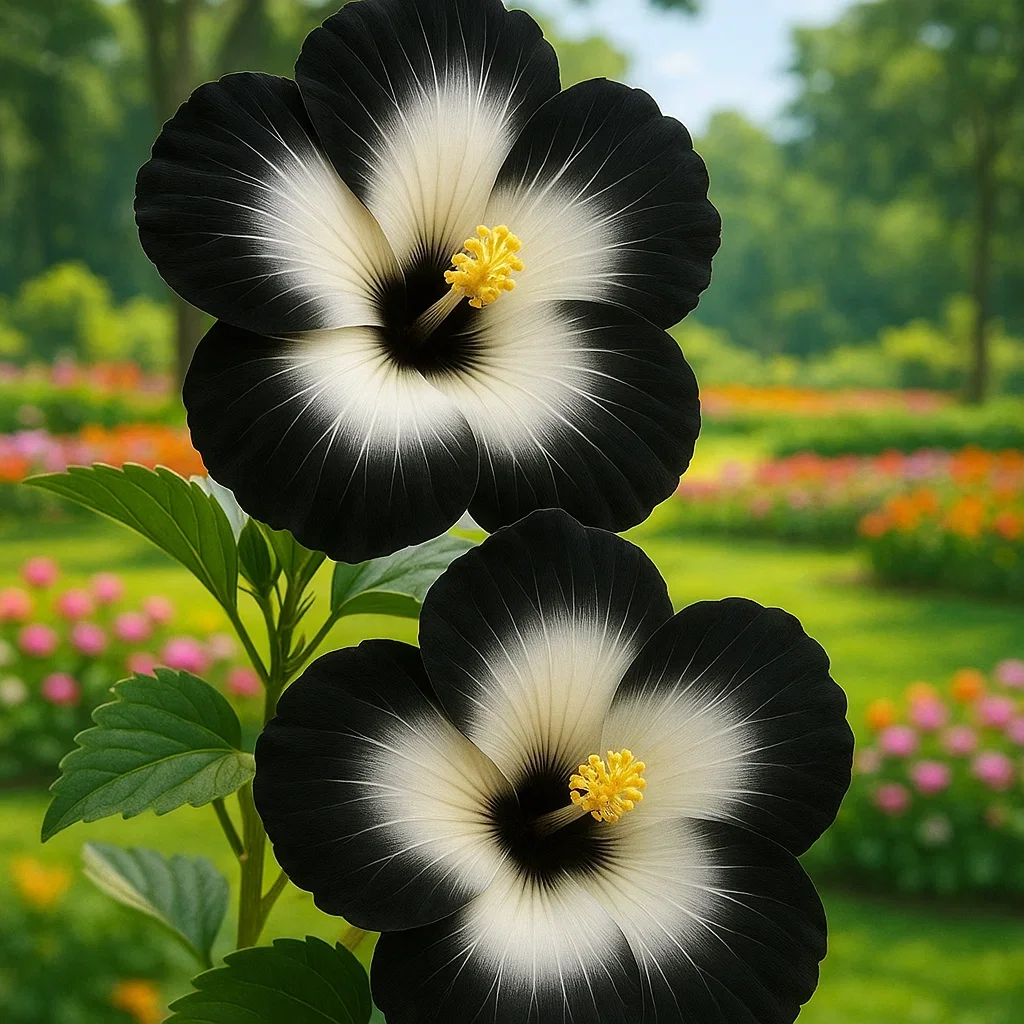 Panda-Double Hibiscus Bulbs