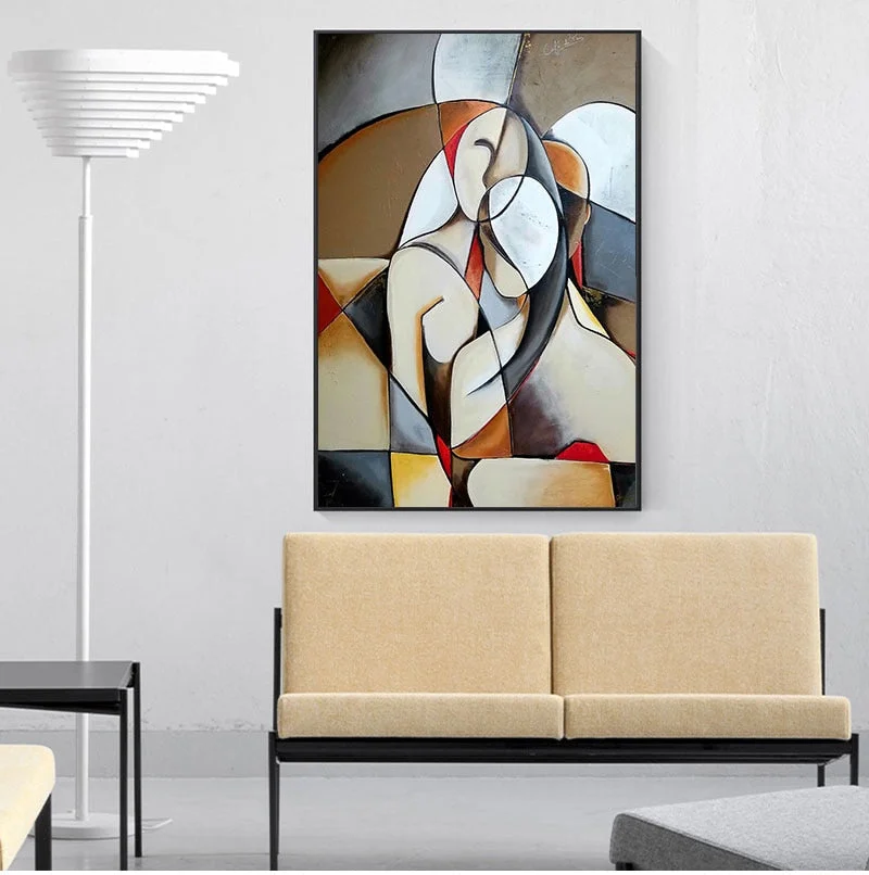 1 Pieces  Abstract Dreaming Woman By Picasso Famous Artworks For Living Room Home Decor Pictures HD Canvas Paintings Wall Poster