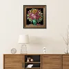 (Multi-Style)Dark Color Vase-Partial Special Shaped Diamond Painting 30*30CM