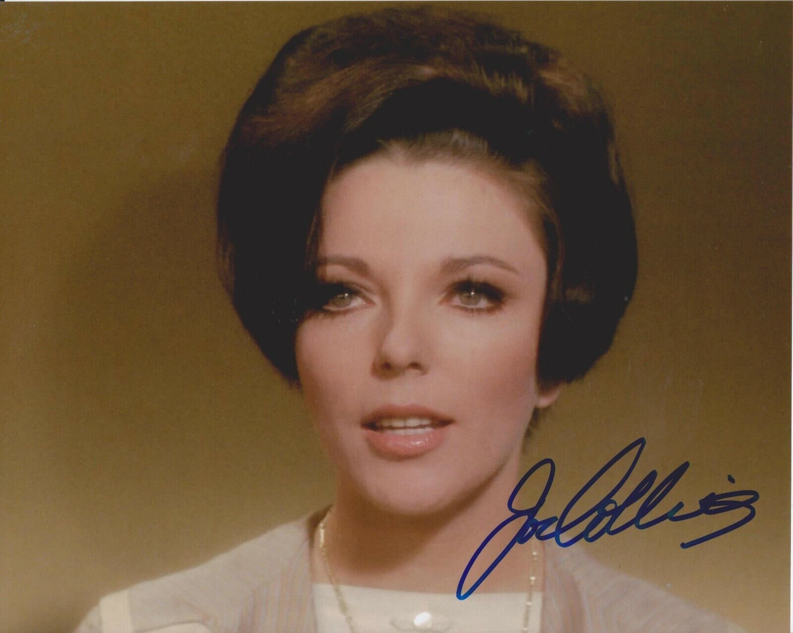 Joan Collins Star Trek Original Autographed 8X10 Photo Poster painting #5 signed @HollywoodShow