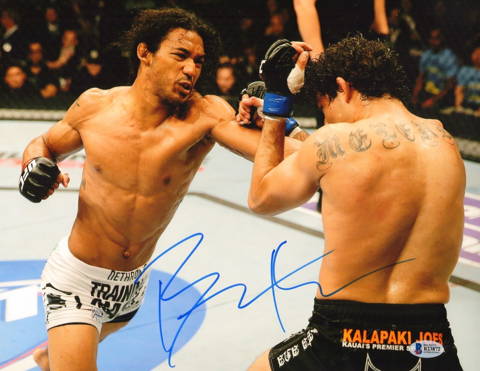 Benson Henderson Signed 11x14 Photo Poster painting BAS Beckett COA UFC on Fox 7 Picture Auto 3