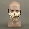 Party Mask Long Teeth Demon Samurai White Bone Mask Tengu Dragon Yaksa ...