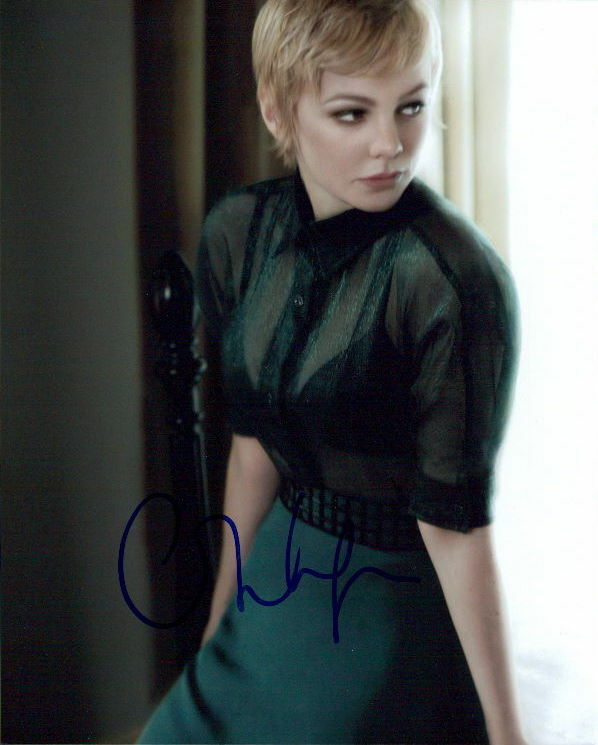 Carey Mulligan signed 8x10 Photo Poster painting in-person