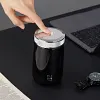Modern Lazy Glass Tea Infuser Teapot, 3-in-1 Smart One Touch Tea Maker for Loose Leaf Tea Steeper with 9oz Double Walled Tea Cup