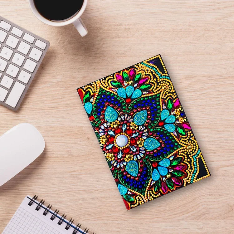 DIY Diamond Painting Notebook Special Shape Diary Notebook Kit Mosaic  Embroidery